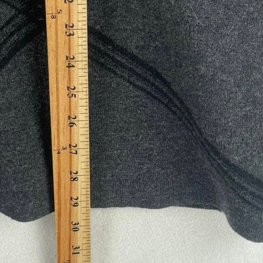 Royal Robbins All Season Merino Cardigan Womens SZ M Charcoal Open Front - Picture 9 of 13
